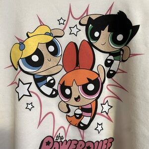 Woman’s Power Puff Sweatshirt, Size Large NWT